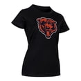 thumbnail image 3 of NFL Playera Aficionado Básica Chicago Bears Negro para Mujer, Talla Chica, 3 of 5