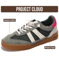 thumbnail image 2 of Zapatillas Casual de Cuero con Espuma de Memoria Project Cloud Verdy para Mujer, 2 of 6