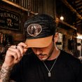 thumbnail image 5 of Knite Gorra Farmer Hombre Horse Legacy Beige Estilo Trucker Transpirable Vaquera, 5 of 5