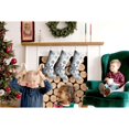 thumbnail image 2 of 3 Pcs Christmas Stockings,Blue Christmas Snowflake Pattern Stockings Christmas,14.8'' Xmas Stockings,Christmas Party Favors,Christmas Party Decorations,Christmas Stockings Personalized, 2 of 5