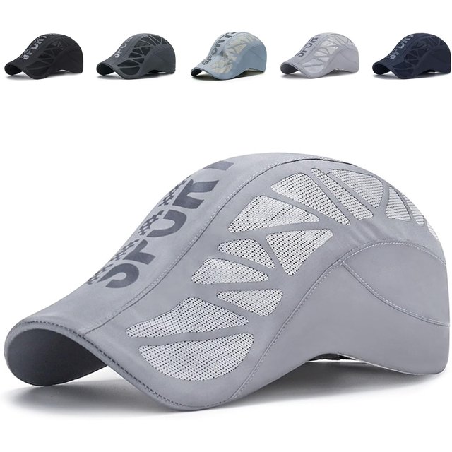 Aeromesh Sport Cap Breathable Mesh Baseball Hat,Breathable Mesh Design,Adjustable Strap, Quick-Dry Running Tennis Golf Hat Lightweight Cap