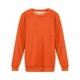 thumbnail image 1 of WEAIXIMIUNG Chandails en Molleton d'Automne pour Femmes Mode 2024 Chandails en Molleton Unis Automne et Hiver Chauds en Laine d'Agneau Col Rond Manches Longues, 1 of 8