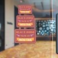 thumbnail image 6 of Classic Framed Plus Relax & Unwind You're On Patio Time Wall or Door Sign | Funny Home Decor - Large, 6 of 9