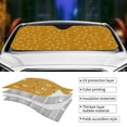 thumbnail image 4 of Kdxio Honey Bee Gnomes Print Front Windshield Sun Shade,Folding Auto Sunshade for Car Truck SUV-Small, 4 of 7