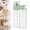 Green, variant on ZOURIH 1 L Rice Container, Cereal Container Oatmeal Storage, Airtight Food Dispenser with Easy-pouring Spout & Handy Cup for Flour Grain Beans, Pet Dog Cat Bird Food Storage Container,Yellow
