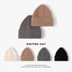 thumbnail image 3 of Gorros de lana acrílica para hombre y mujer, gorro elástico, venta al por mayor, envío gratuito, barato, novedad, coreano, Otoño e Invierno, 3 of 4