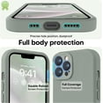 thumbnail image 3 of Silicona Premium, Protección de Cámara, a Prueba de Golpes. Verde Calke. para iPhone 13 Pro Max 6.7", 3 of 6