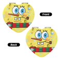 thumbnail image 2 of Pofeuu SpongeBob SquarePants Miroir de Maquillage de Poche Portable Couverture en PU Miroir de Voyage Compact avec Verre Double Face Normal et Grossissant - Forme Ronde - Forme Cœur, 2 of 9