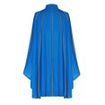 thumbnail image 4 of XIAONU Adults Solid Trimmed Cape Ruffled Stand Collar Cloak Formal Event Capes, 4 of 5