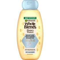 Garnier Whole Blends Honey Water Moisture Restoring Shampoo, Dry Hair, for Adults, 12.5 fl oz