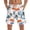 Orange, variant on SOOMLON Men Swim Trunks Long Big and Tall Beach Shorts Quick Dry Swim Shorts with Liner Pockets Palm Tree Board Shorts