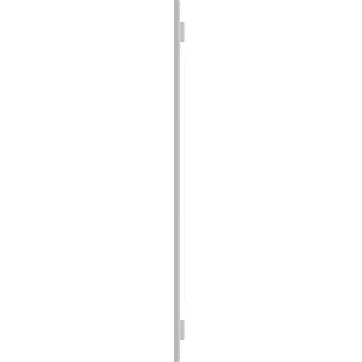Ekena Millwork 16 1/8"W x 41"H True Fit PVC Three Board Joined Board-n-Batten Shutters, White (Per Pair - Hardware Not Included)