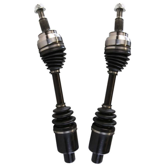 AutoShack Front CV Axle Shafts Left & Right Replacement for 2002-2010 Dodge Ram 1500 2011 Ram 1500 2-PC Set