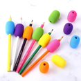 thumbnail image 5 of 12Pcs Pen Grips, Egg Pen Pencil Holder Handwriting Grips Pen Stylus Foam Grips Writing Soft Cushioned Foam for Handwriting Drawing Preschool Supplies, 5 of 5