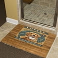 thumbnail image 6 of Funny Golden Retriever with Coffee Bath Rug - 20x32 inches, Cozy Coral Fleece, Great for Coffee Lovers, Non-Slip for Extra Grip, 6 of 8