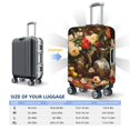 thumbnail image 2 of Travel Luggage Cover Protector - Elegant Still Life Roses Anti-Scratch Suitcase Covers Fits 18-32 Inch Luggage, 2 of 5