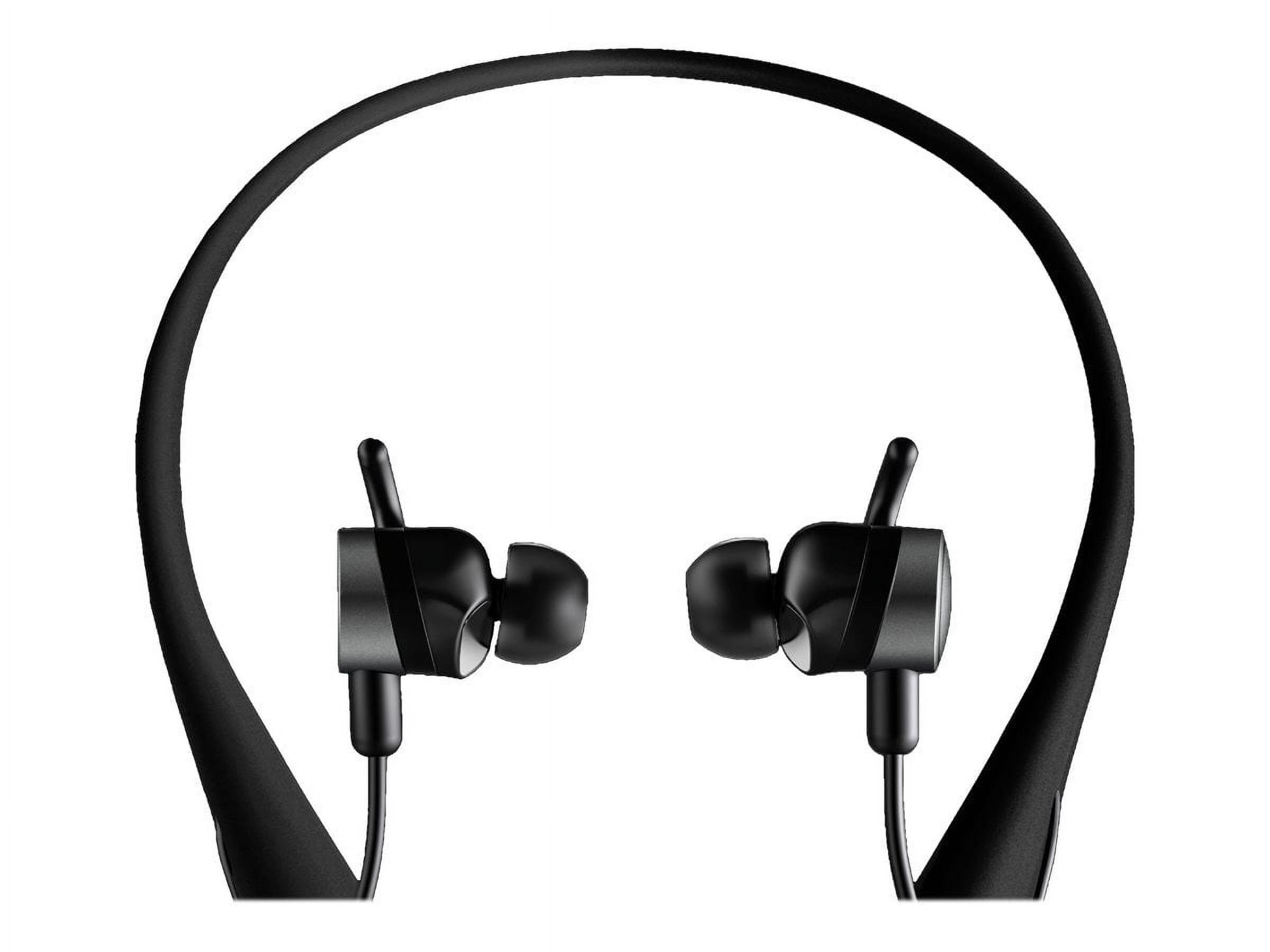 LifeBeam Vi Wireless Neckband Headphones w/ Ai Personal Trainer - Black LBVI001 - image 5 of 7