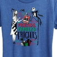 thumbnail image 3 of The Nightmare Before Christmas - Friends Family And Frights - Women's Short Sleeve Graphic T-Shirt, 3 of 5