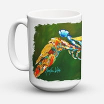 Carolines Treasures MW1157CM15 Go Green Crab Coffee Mug 15 oz 15 ounce multicolor