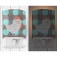 thumbnail image 2 of Grey Chicken Ceramic Night Light, 2 of 2