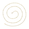 thumbnail image 1 of Cadena Corporal PEARLADA Chapada en Oro 18K Ajustable para Cintura, 1 of 7