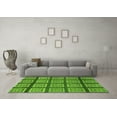 thumbnail image 3 of Ahgly Company Indoor Square Abstract Green Modern Area Rugs, 3' Square, 3 of 4