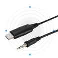 thumbnail image 4 of Cable de datos de programación cable de programación USB de operación simple para la mayoría de las personas para accesorios de Walkie Talkie, 4 of 8