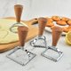 thumbnail image 3 of Molde para hornear con mango antideslizante, molde para hornear en casa de acero inoxidable resistente al calor para Cocina, 3 of 5
