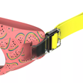 thumbnail image 3 of Speedo Junior Glide Print Swim Goggles Ages 6-14 - Yellow/Pink Watermelon, 3 of 3