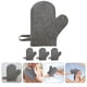 thumbnail image 4 of 4 guantes de baño cómodos para sauna, guantes exfoliantes, manoplas a prueba de calor para sauna, 4 of 5