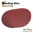thumbnail image 3 of Uxcell PSA Sanding Discs Aluminum Oxide Sandpapers Self Adhesive 60+80+120+180+240 Grits 10Pcs, 3 of 7