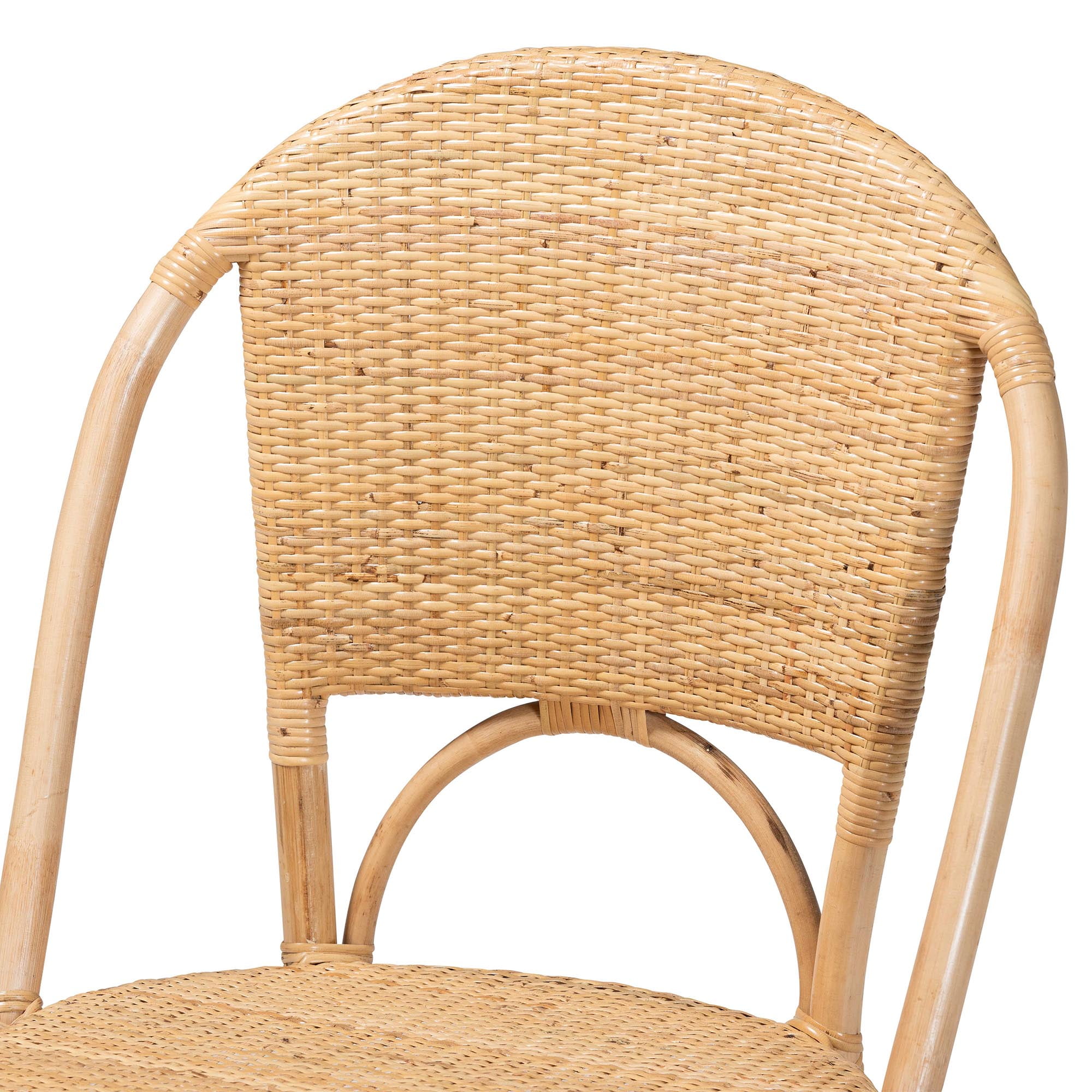bali & pari Jaylyn Boho Dining Chair, Natural