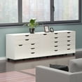 thumbnail image 7 of Winsome Halifax 3-Pc Storage Cabinet Set 10369, White Finish, 7 of 7