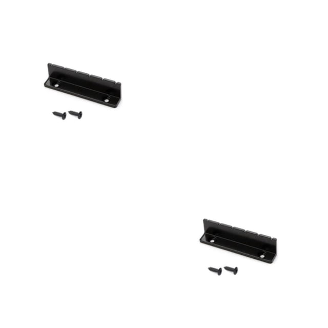 Advancent Tuerca de guitarra en forma de L 6 cuerdas almohadas Metal ranurado resistente al desgaste piezas de instrumentos musicales duraderos Type1 NO1
