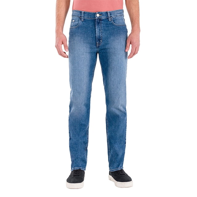Jeans Straight Oggi Hombre Power Vintage Stone Wash