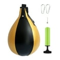 thumbnail image 1 of , Heavy Duty PU Leather Hanging Swivel pa Boxeo, MMA, Muay Thai, Fitness, Fighting, Sports Training , Sunnimix bola de velocidad de boxeo, 1 of 6