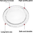 thumbnail image 3 of Universal Microwave Turntable Glass Plate With Holder, 245mm/24.5cm/9.65in, 3 of 5