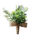 thumbnail image 4 of Boutonniere ojales, plantas suculentas, ramillete de simulación, flores, novio, mejor hombre, , boda, flor, accesorios, de graduación, decor verde 1 Macarena Alfiler de flor de novio, 4 of 8