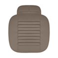 thumbnail image 1 of Cojín De Asiento De Coche De Cuero Pu Cojín De Asiento De Coche Delantero Protectores De Asiento De Coche Universales Antideslizantes Para Conductores Y Trabajadores De Oficina Eigraketly VI012426-06, 1 of 6