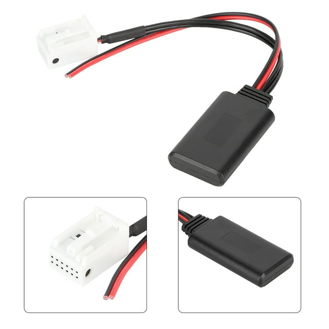 Admite Wma, Wav, Flac Compatible Con Otras Versiones Cable De Audio ABS, Cable De Audio Inalámbrico, Para Uso Con Teléfono En El Automóvil