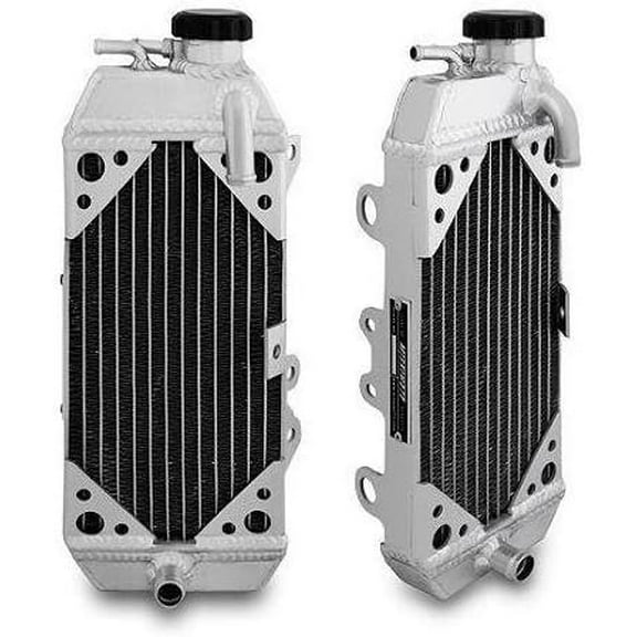 Pre-Owned Mishimoto MMDB-RMZ250-07RX Dirt Bike Aluminum Radiator Compatible With Suzuki RMZ250 2007-2009