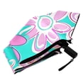 thumbnail image 6 of ALAZA Cute Floral UPF 50+ Compact Folding Umbrella for Rain Travel Umbrella Packable, 6 of 8