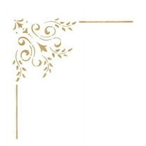 Small Corner Wall Stencil SKU #3515 by Designer Stencils