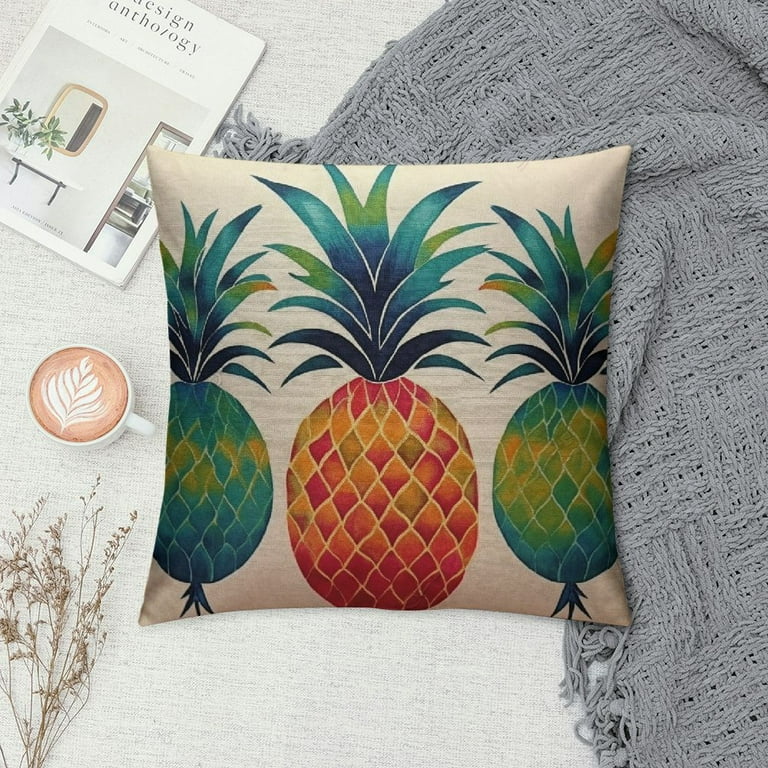 Pillow Cases Pineapple Outdoor Throw Pillow AlwaysH Outdoor