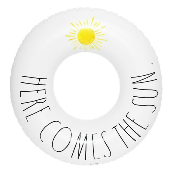 Rae-Dunn Junior 32" Swim Ring Pool Float - Here Comes The Sun 38007G