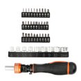 thumbnail image 6 of 40pcs Versatile Magnetic Ratchet Screwdriver Set Compact Screwdriver with Bits Adjustable Rotations Screwdriver, 6 of 7