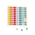 thumbnail image 2 of Madera,Juego de mesa de multiplicación Montessori,Juego de mesa educativo de matemáticas,Manipulantes de matemáticas Montessori para niños, 2 of 9