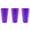 Purple, variant on YBM Home Reusable Plastic Cups 18 oz, Unbreakable Drinkware Dishwasher Safe 3-Pack, Blue