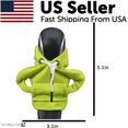 thumbnail image 3 of Car Gear Shift Cover Mini Hoodie Gear Shift Cover for Car Shifter Interior Trim, 3 of 16