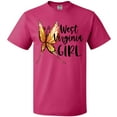 thumbnail image 3 of Inktastic West Virginia Girl- Butterfly T-Shirt, 3 of 5